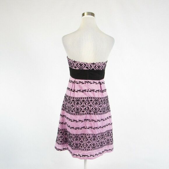 Lavender HELEN WANG empire waist dress 6 - Picture 7 of 8